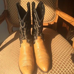 Dan Post bull hide boots. 8.5EW